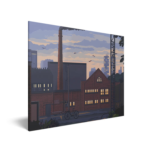 Manchester Factory Acrylic Print Hero Image