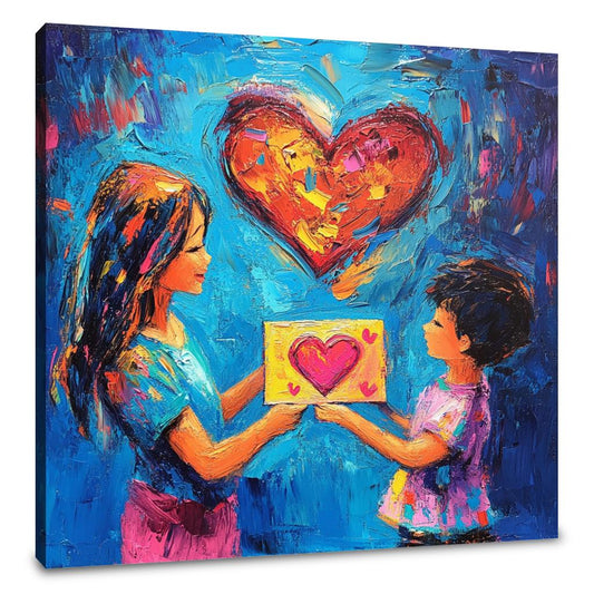 Heartfelt Greeting Canvas - Main Image