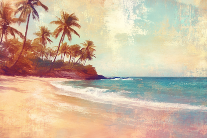 Melancholic Beach Reverie Blanket
