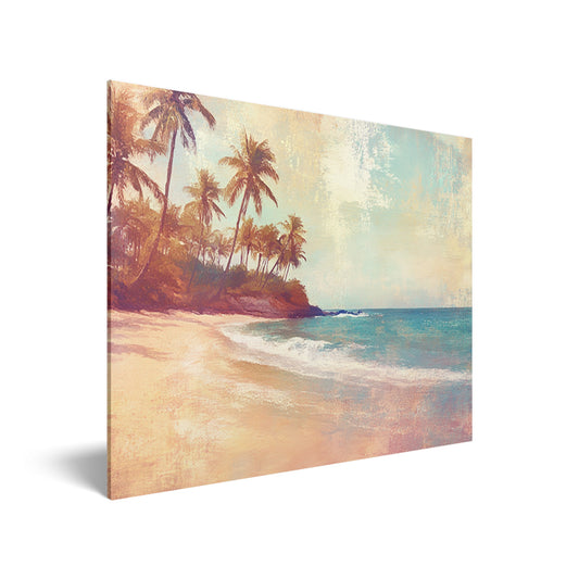 Melancholic Beach Reverie Acrylic Print Hero Image