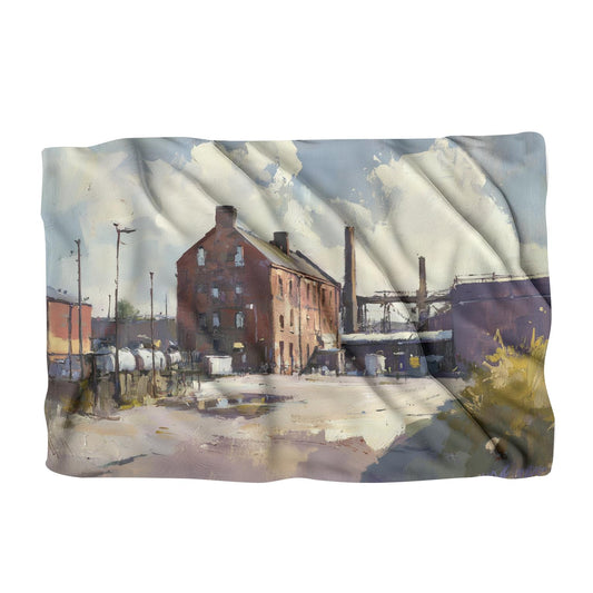 Industrial Heritage Sunlit Blanket - Main Image