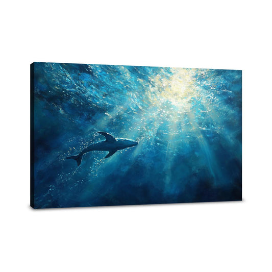 Shimmering Depths Canvas - Main Image