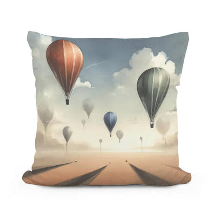 Ascend in Serenity Cotton Cushion - Main Image