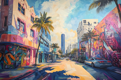 Miami Architectural Blanket