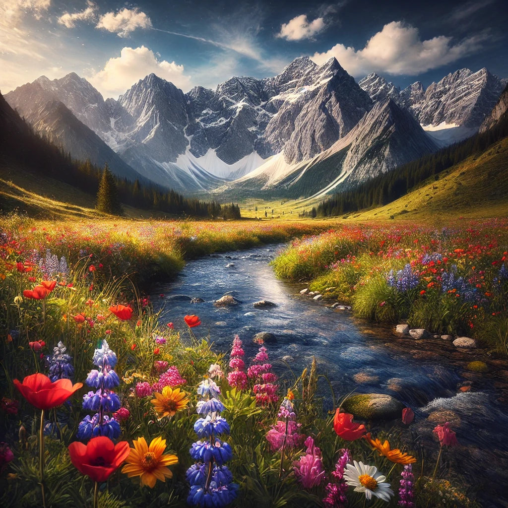 Mountain Harmony Canvas
