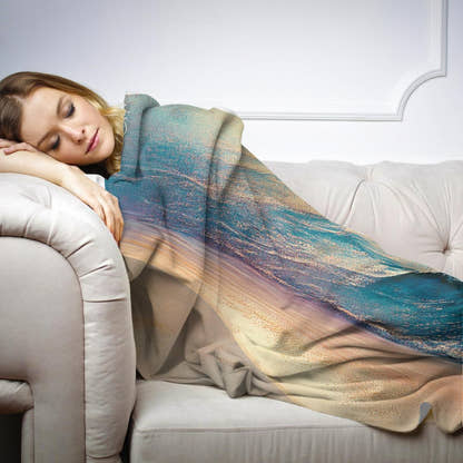 Ocean’s Breath Blanket - Secondary Image
