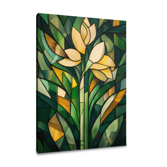 Leek and Daffodil Canvas - Main Image