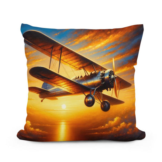 Sunset Flight Cotton Cushion - Main Image