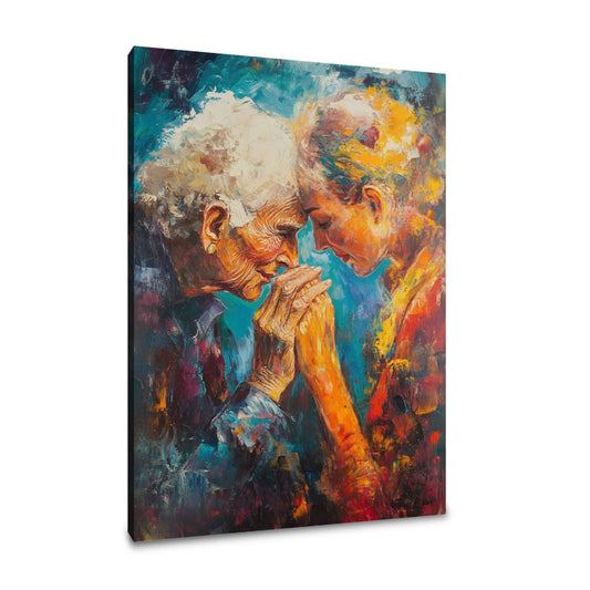 Gratitude Embrace Canvas - Main Image