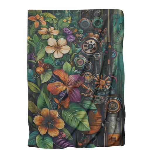 Nature-Machine Harmony Blanket - Main Image