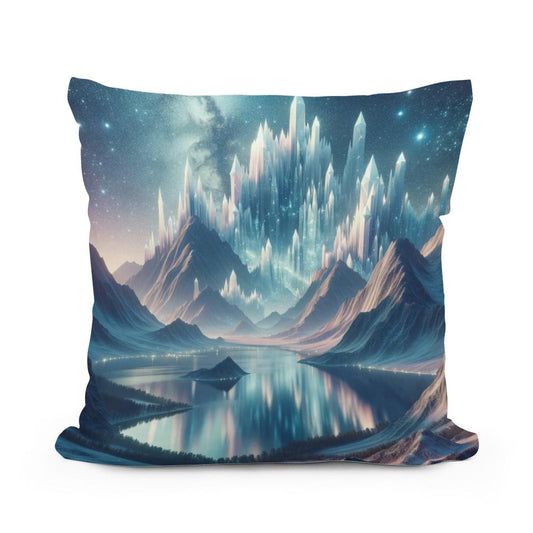 Mystic Peaks Cotton Cushion - Main Image