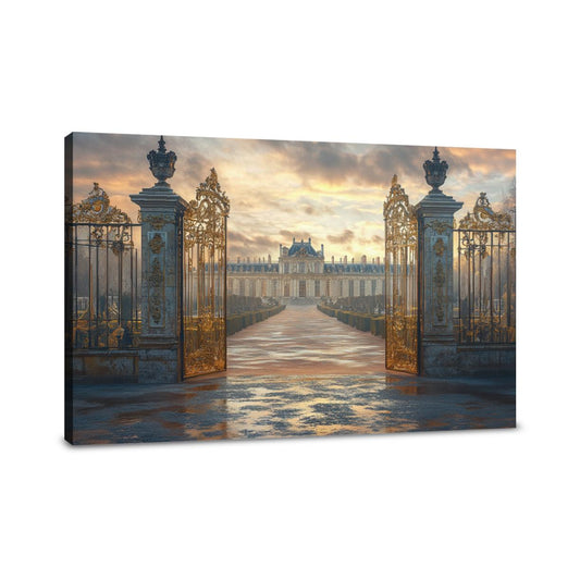 Versailles Sunrise Canvas - Main Image