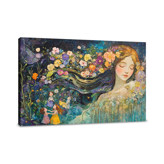 Mother of Blossoms Canvas - Main Image