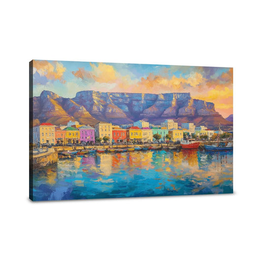 Cape Town Colourful Canvas - Main Image