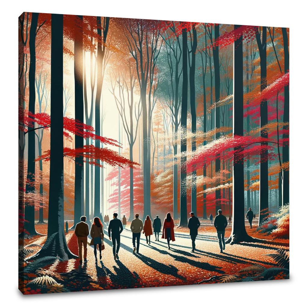 Autumnal Harmony Canvas - Main Image