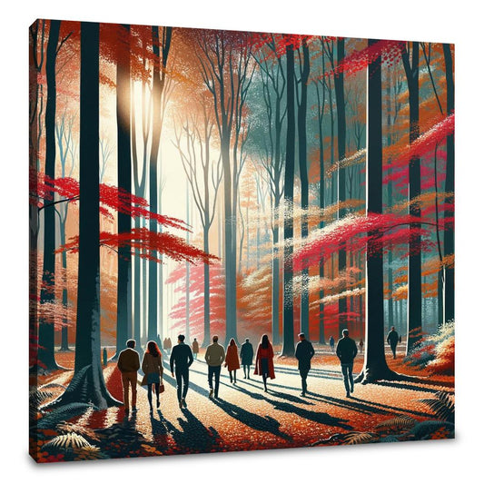 Autumnal Harmony Canvas - Main Image