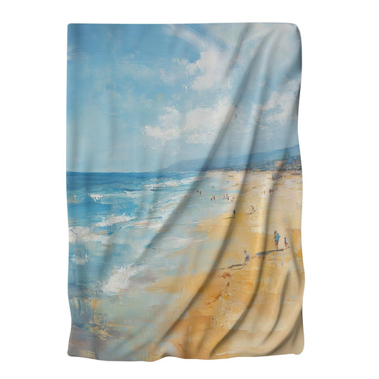 Blissful Beach Days Blanket - Main Image