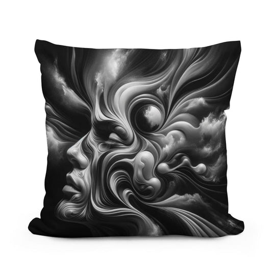 Depths of the Human Psyche Cotton Cushion - Main Image