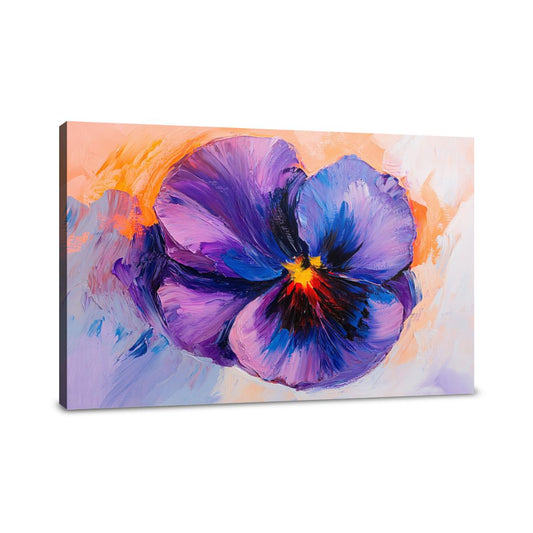 Dream Pansy Canvas - Main Image