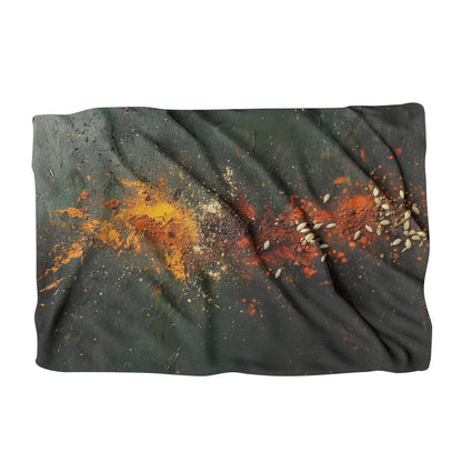 Geometric Fish Elegance Blanket - Main Image