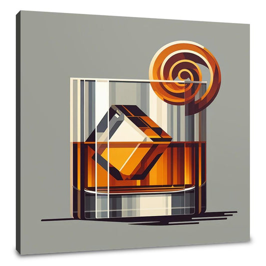 Minimalist Old Fashioned Canvas - Main Image