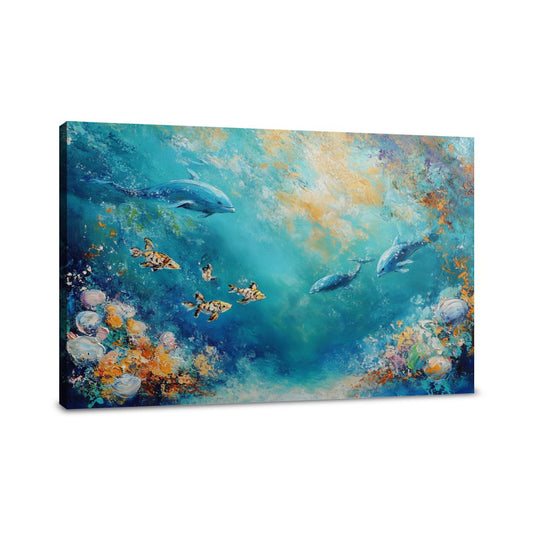 Underwater World Canvas - Main Image