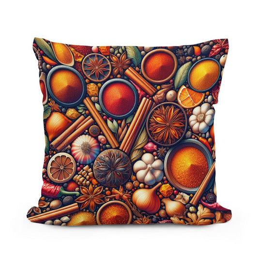 Spice Spectrum Cotton Cushion - Main Image
