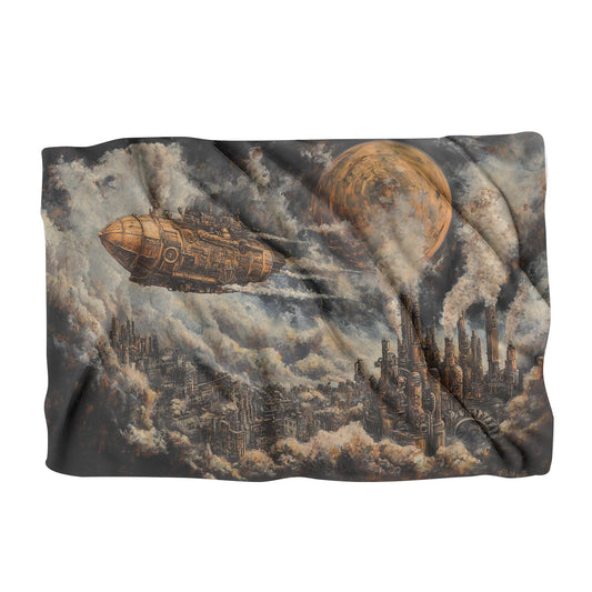 Mechanical Dreamscape Blanket - Main Image