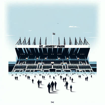 Newcastle St. James’ Park Anticipation Cotton Cushion