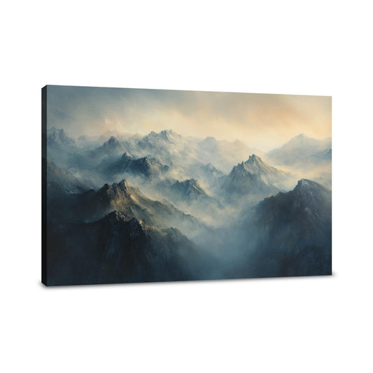 The Whispering Peaks Canvas - Main Image