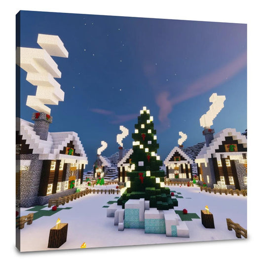 Frosted Hamlet Canvas - Main Image