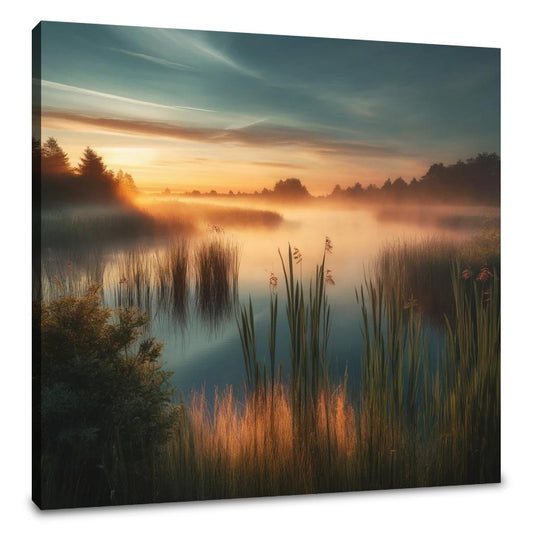 Dawn Wetlands Canvas - Main Image