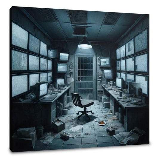 Derelict Security Office Canvas - Main Image