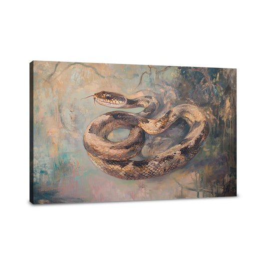 Serpentine Elegance Canvas - Main Image