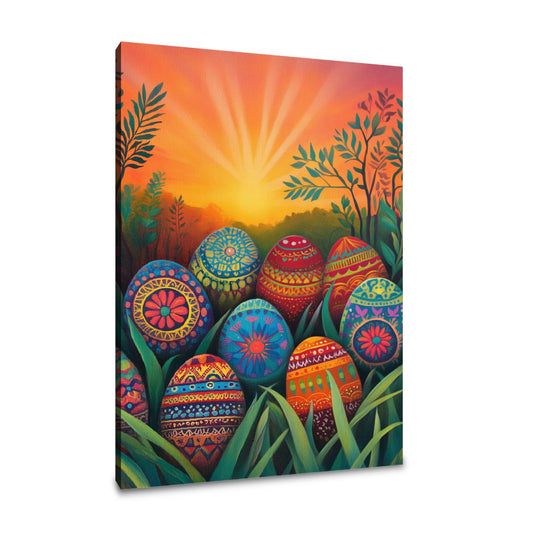 Sunrise Egg Canvas - Main Image