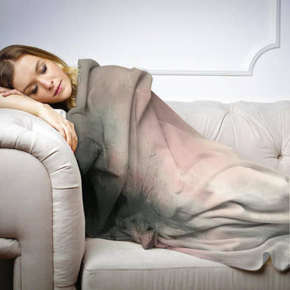 Blush Horizon Blanket - Secondary Image