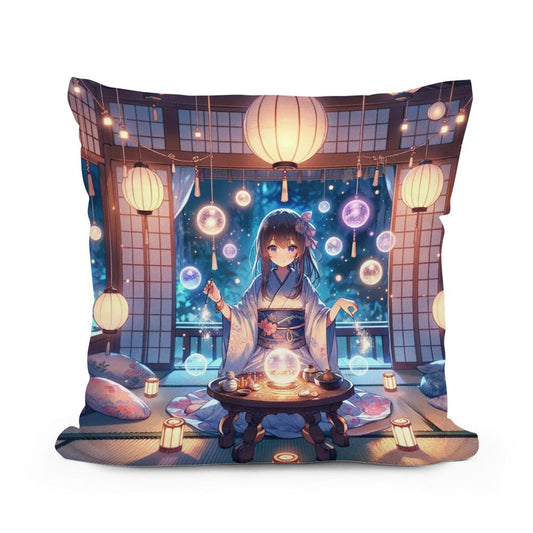 Dream Weaver's Realm Cotton Cushion - Main Image