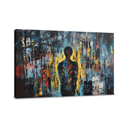 Longing Figure Canvas - Main Image