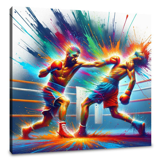 Colorful Knockdown Canvas - Main Image