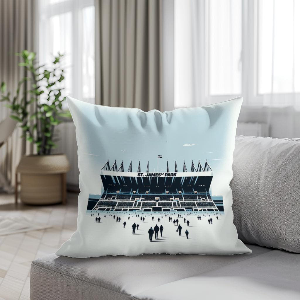 Newcastle St. James’ Park Anticipation Cotton Cushion - Secondary Image 4