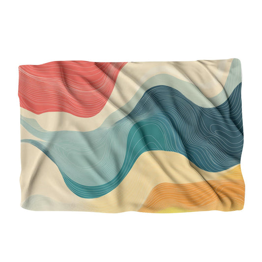 Flowing Nature Harmony Blanket - Main Image