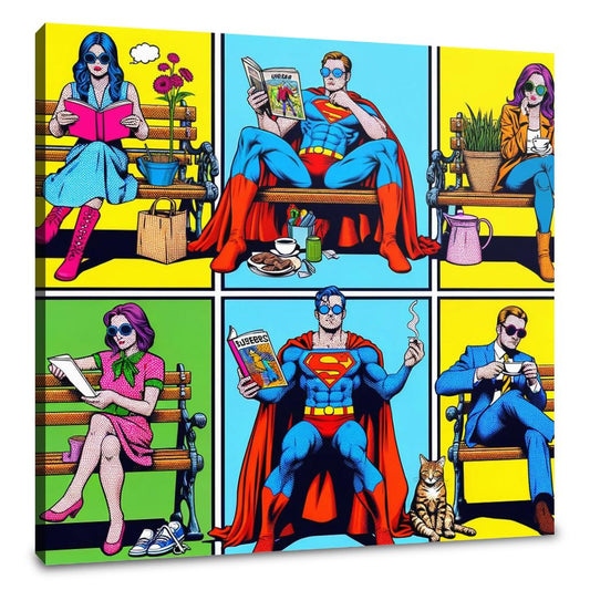 Heroes Unplugged Canvas - Main Image