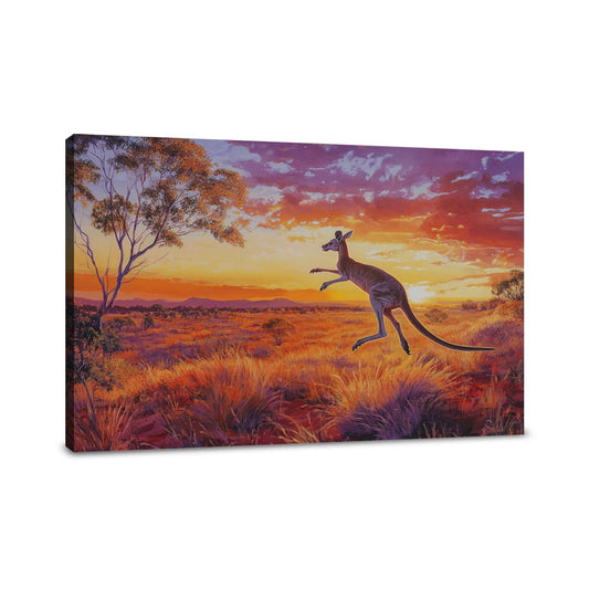 Outback Sunset Canvas - Main Image