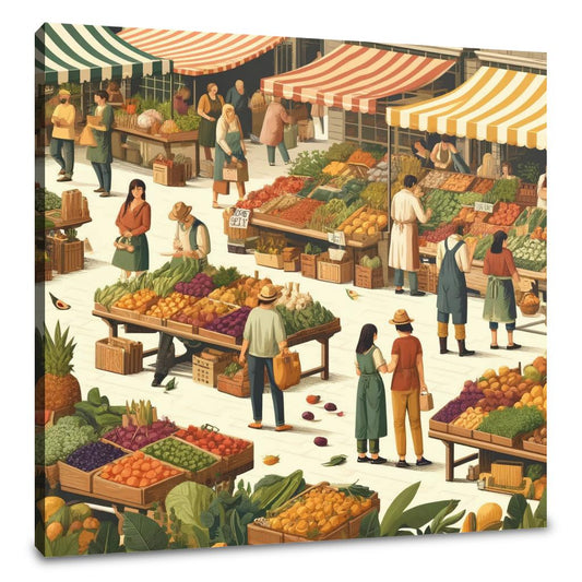 Market Fresh Canvas - Main Image