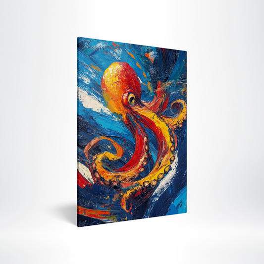 Octopus Symphony Acrylic Print Hero Image
