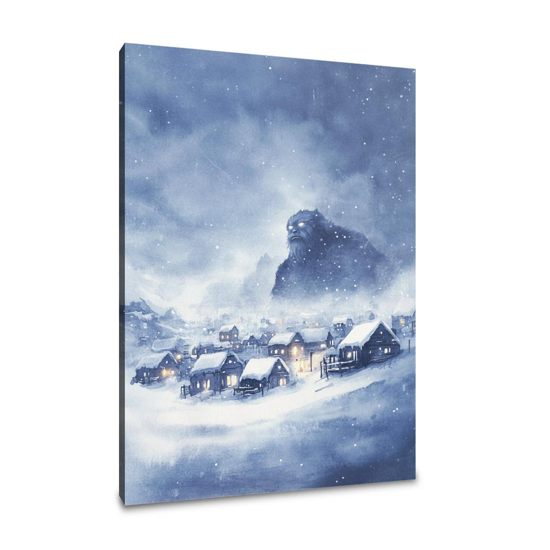 Yeti's Watchful Canvas - Main Image