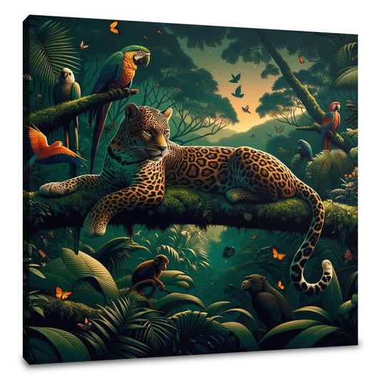 Twilight Jungle Canvas - Main Image