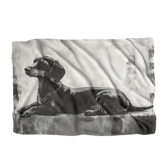 Dappled Dachshund Blanket - Main Image