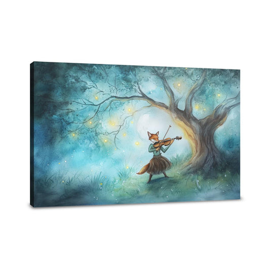Fox's Melody Canvas - Main Image