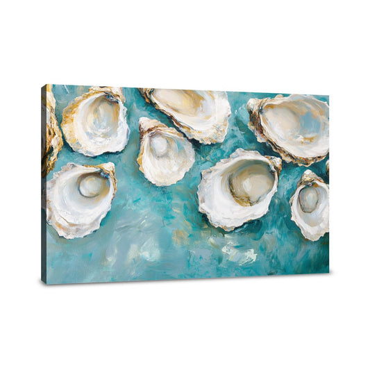 Iridescent Oyster Harmony Canvas - Main Image
